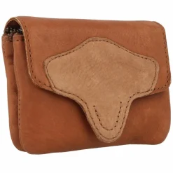 Cowboysbag Damengeldbörsen Querformat<Geldbörse Leder 14 cm camel