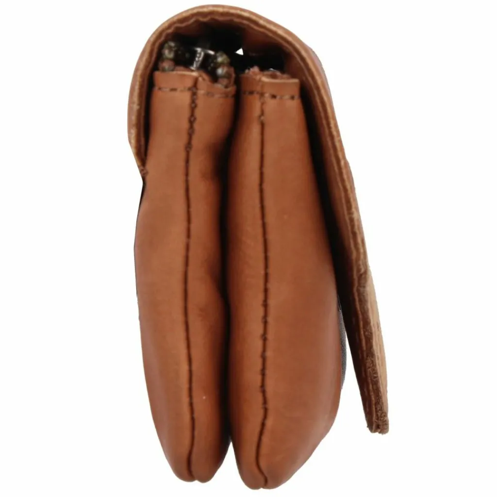 Cowboysbag Damengeldbörsen Querformat<Geldbörse Leder 14 cm camel