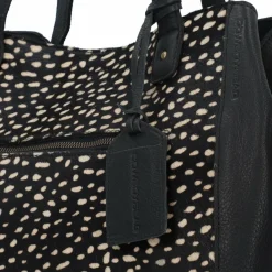 Cowboysbag Henkeltaschen|Schultertaschen<Hamlet Schultertasche Leder 36 cm dot hair on