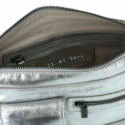Cowboysbag Schultertaschen<Hawley Glam Schultertasche Leder 25 cm silver