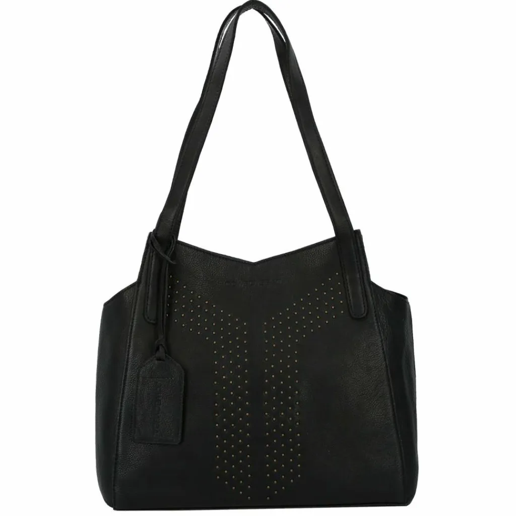 Cowboysbag Schultertaschen|Henkeltaschen<Lavish Imbler Schultertasche Leder 30 cm black