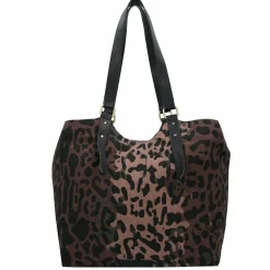 Cowboysbag Shopper|Schultertaschen<Leopard chic Harrison Shopper Tasche 55 cm lazy leopard- black