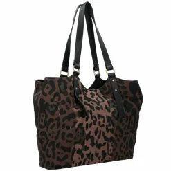 Cowboysbag Shopper|Schultertaschen<Leopard chic Harrison Shopper Tasche 55 cm lazy leopard- black