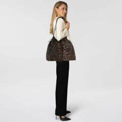 Cowboysbag Leopard chic Woodside Shopper Tasche 50 cm lazy leopard- black