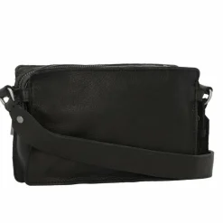 Hot Cowboysbag Merlin Umhängetasche Leder 22 cm black