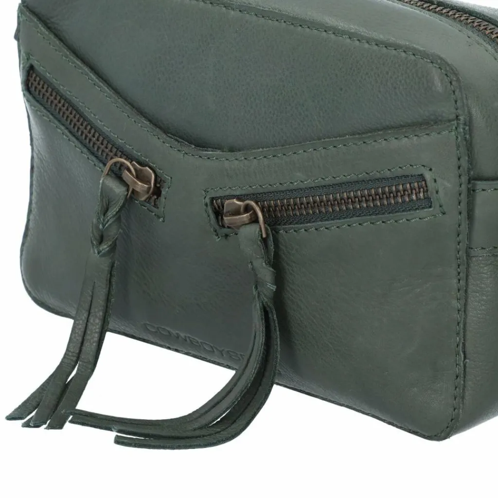 Cowboysbag Umhängetaschen<Miami Umhängetasche Leder 20 cm deep teal