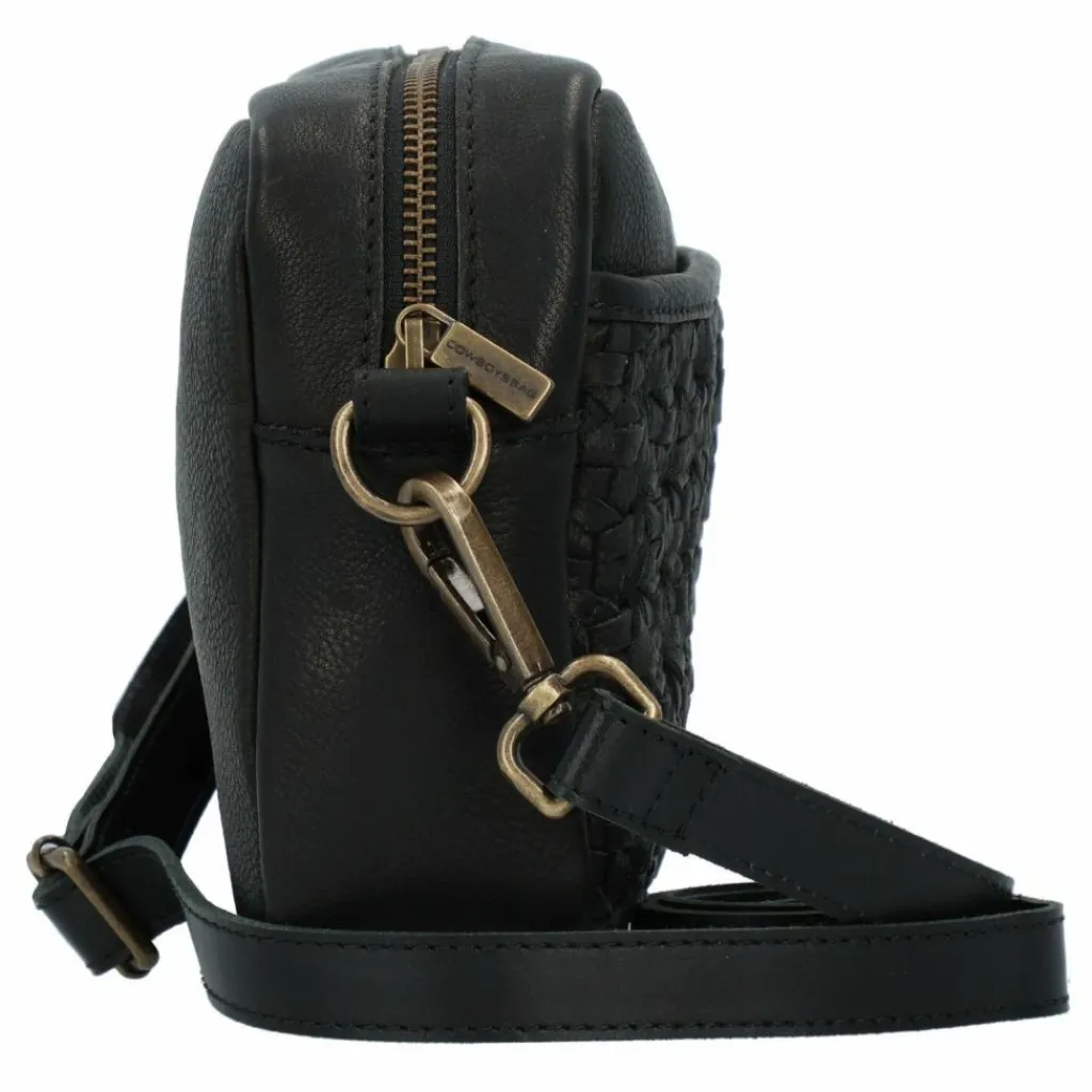 Cowboysbag Umhängetaschen<Morton Umhängetasche Leder 24 cm black