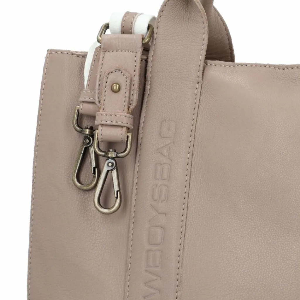 Cowboysbag Schultertaschen<Oily Cow Schultertasche Leder 37 cm mocca
