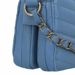 Cowboysbag Umhängetaschen<Oily Cow Umhängetasche Leder 25 cm elemental blue