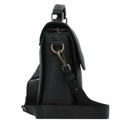 Cowboysbag Henkeltaschen<Seattle Handtasche Leder 25 cm black-gold hair on