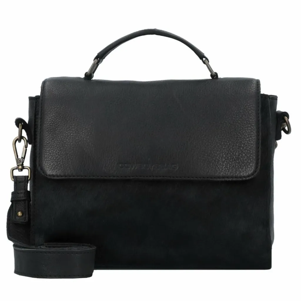 Discount Cowboysbag Seattle Handtasche Leder 25 cm black