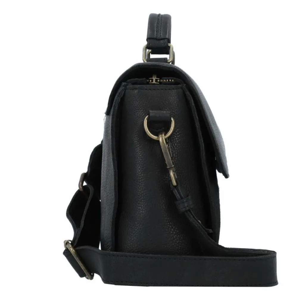 Discount Cowboysbag Seattle Handtasche Leder 25 cm black