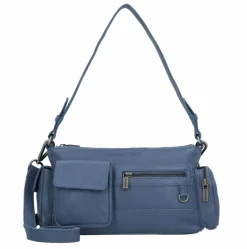 Online Cowboysbag Susanville Schultertasche Leder 25 cm elementalblue