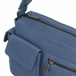 Online Cowboysbag Susanville Schultertasche Leder 25 cm elementalblue