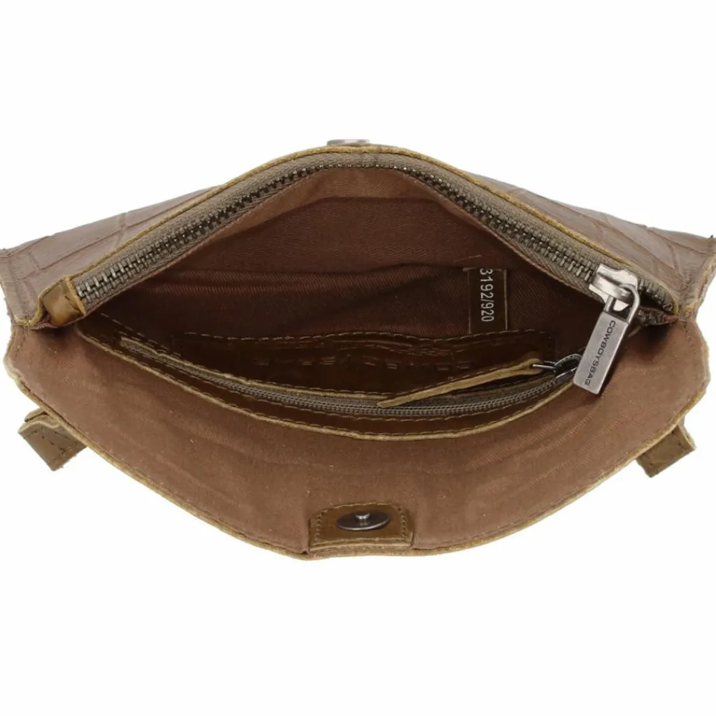 Cowboysbag Umhängetaschen<Waikola Umhängetasche Leder 20 cm olive