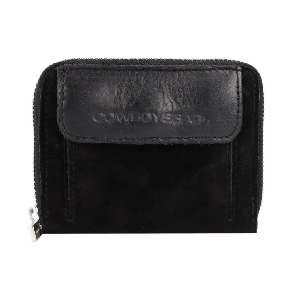 Discount Cowboysbag Wallet Calmar Geldbörse Leder 12.5 cm black-black