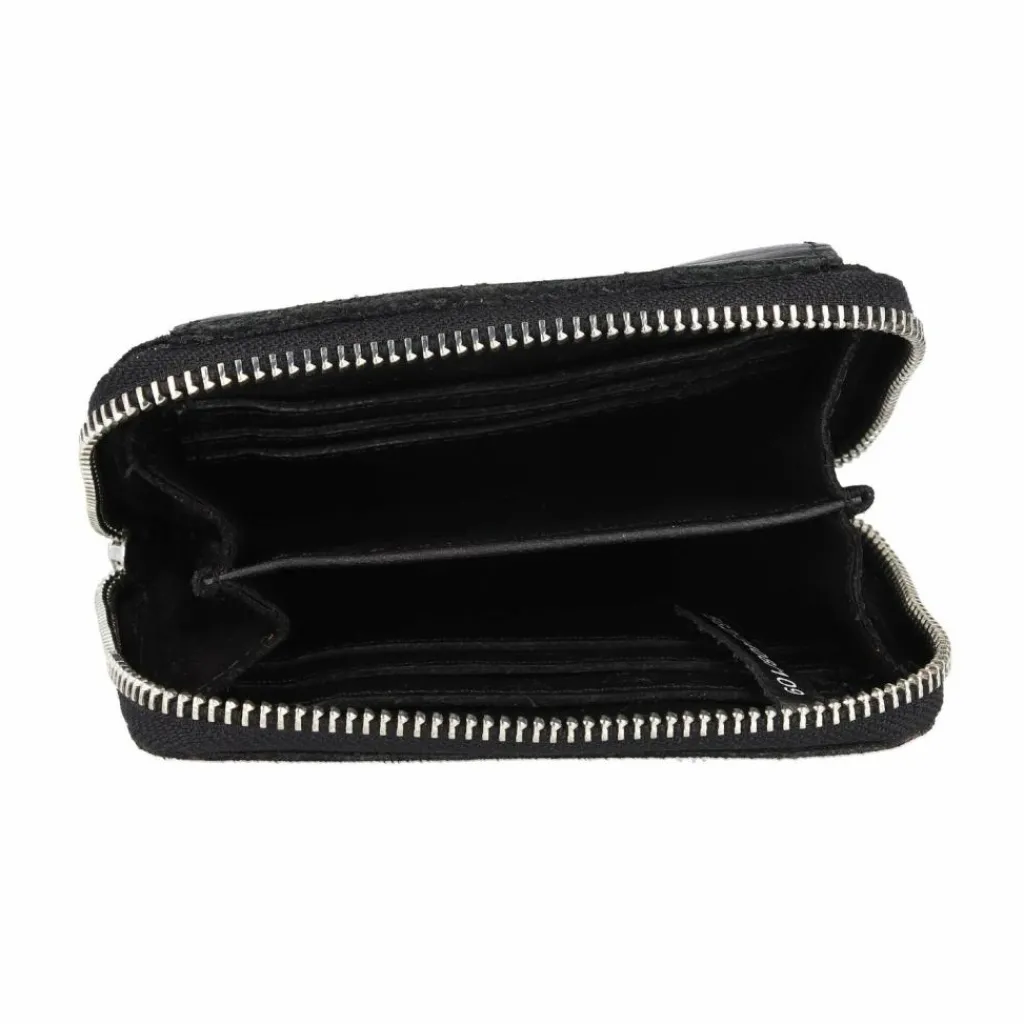 Discount Cowboysbag Wallet Calmar Geldbörse Leder 12.5 cm black-black