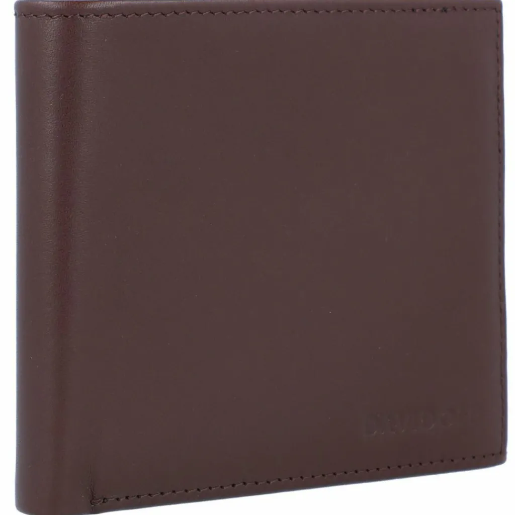 Davidoff Herrengeldbörsen Querformat<Essentials Geldbörse Leder 11,5 cm braun