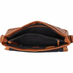 Outlet Davidoff Essentials Messenger Leder 38 cm cognac