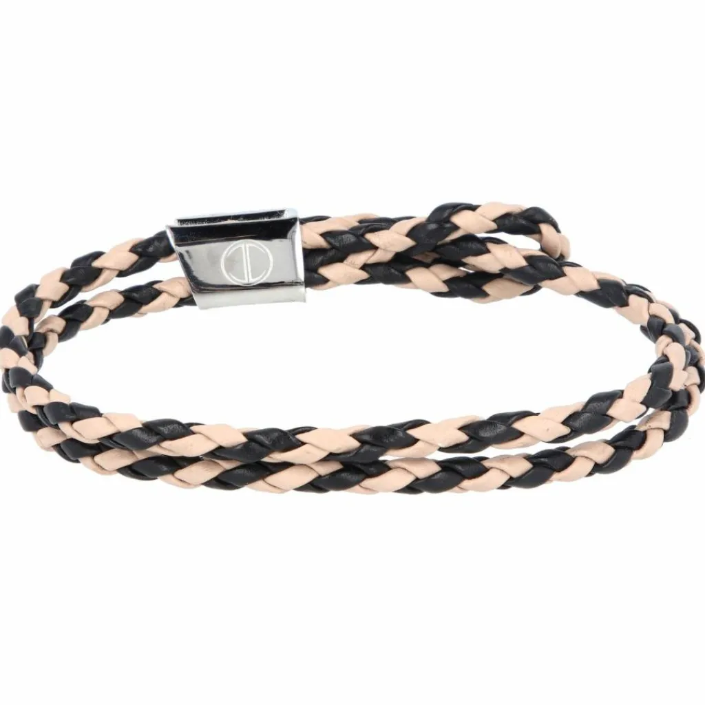 Davidoff Armbänder<Home Run Armband Leder 29 cm beige-black