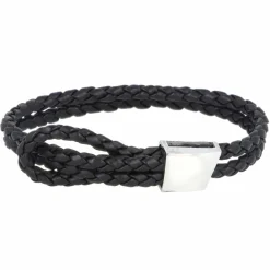 Online Davidoff Home Run Armband Leder 29 cm black