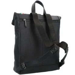 Davidoff Lederrucksäcke|Daypacks<Paris Daypack Leder 38 cm Laptopfach schwarz