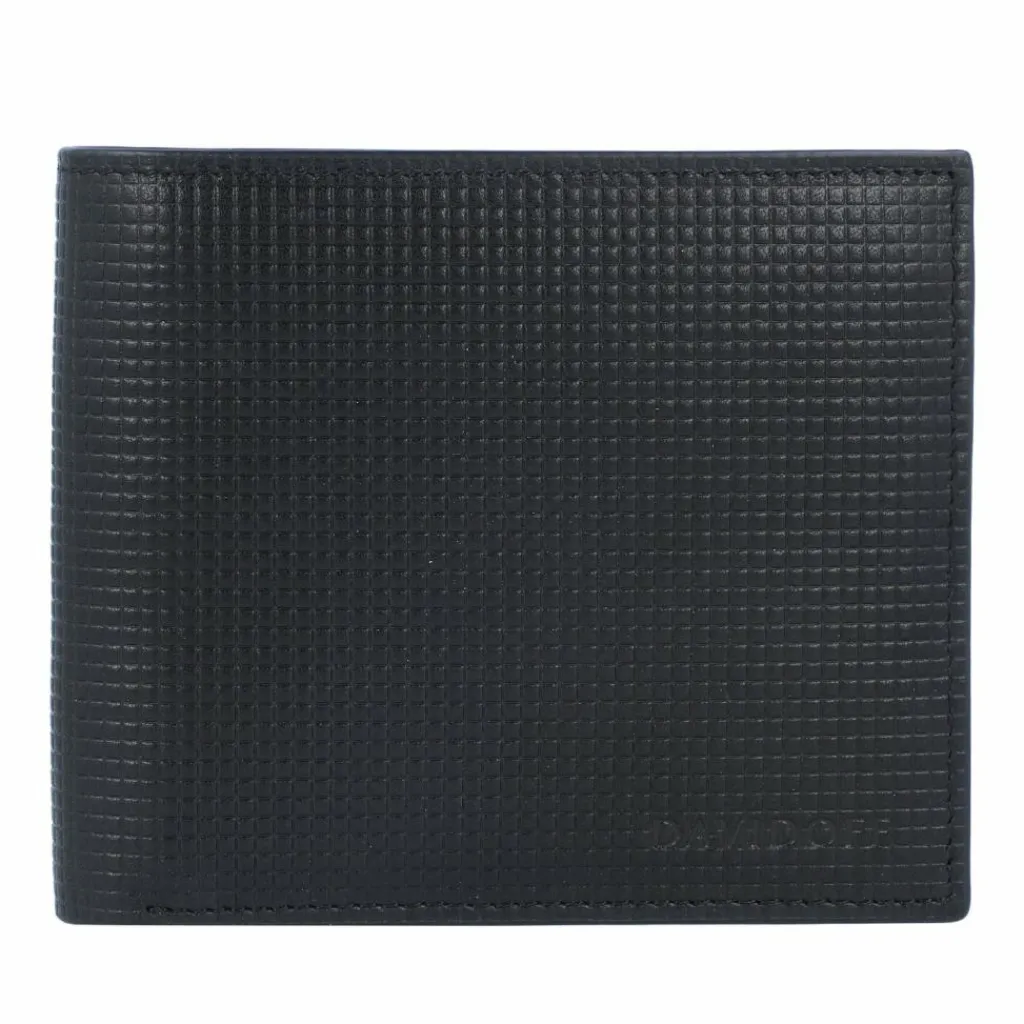Davidoff Herrengeldbörsen Querformat<Paris Geldbörse Leder 11,5 cm schwarz