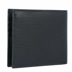Davidoff Herrengeldbörsen Querformat<Paris Geldbörse Leder 11,5 cm schwarz