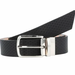 Davidoff Herrengürtel<Paris Gürtel Leder schwarz