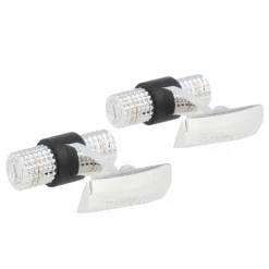 Hot Davidoff Paris Manschettenknöpfe Messing 2 cm silber-schwarz