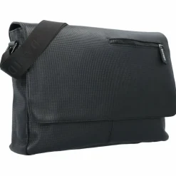 Davidoff Messenger Bags<Paris Messenger Leder 40 cm schwarz