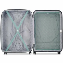 Delsey Paris Koffersets Als Hartgepäck|Koffersets 3-Teilig<Air Armour 4 Rollen Kofferset 3-teilig mit Dehnfalte gruen