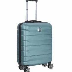 Clearance Delsey Paris Air Armour 4-Rollen Kabinentrolley Slim Line 55 cm gruen