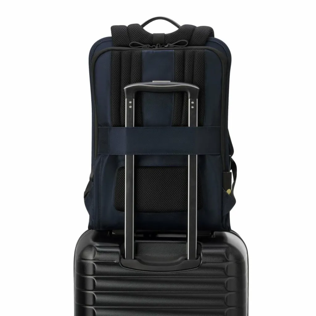 Delsey Paris Arche Business-Rucksack RFID Schutz 43 cm Laptopfach marineblau