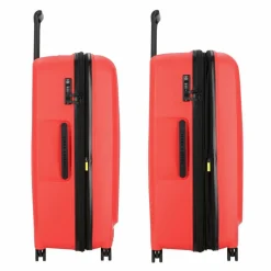 Best Delsey Paris Belmont Plus 4 Rollen Trolley XL 83 cm mit Dehnfalte orange