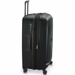 Delsey Paris Belmont Plus 4 Rollen Trolley XL 83 cm mit Dehnfalte schwarz