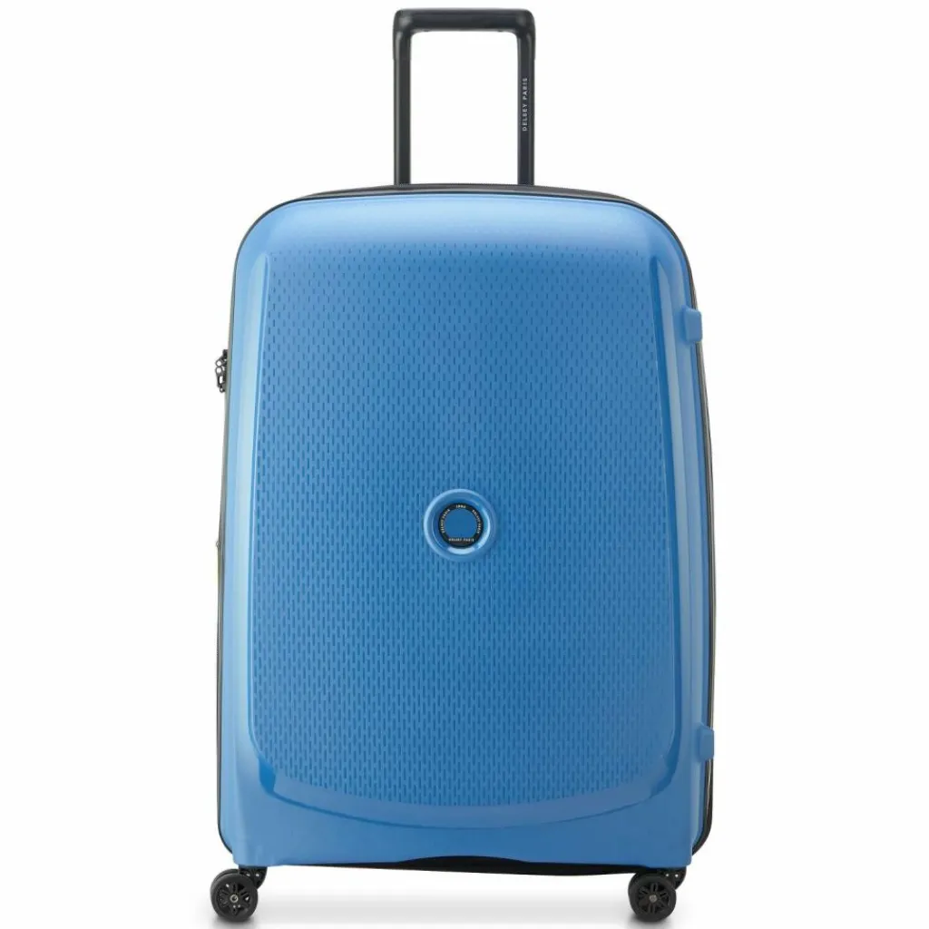 Delsey Paris 4-Rollen Koffer|Hartgepäck<Belmont Plus 4 Rollen Trolley L 76 cm mit Dehnfalte zink blau