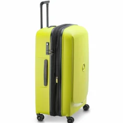 Delsey Paris 4-Rollen Koffer|Hartgepäck<Belmont Plus 4 Rollen Trolley L 76 cm mit Dehnfalte gruen chartreuse
