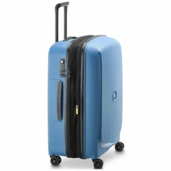 Delsey Paris Belmont Plus 4 Rollen Trolley M 71 cm zink blau