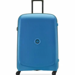 Delsey Paris Hartgepäck|4-Rollen Koffer<Belmont Plus 4-Rollen Trolley 76 cm zink blau