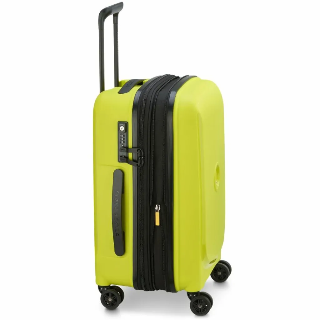 Best Delsey Paris Belmont Plus 4 Rollen Kabinentrolley 55 cm gruen chartreuse