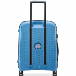 Delsey Paris Hartgepäck Kabinengepäck|4-Rollen Kabinentrolleys<Belmont Plus 4 Rollen Kabinentrolley 55 cm zink blau