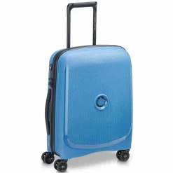 Delsey Paris Hartgepäck Kabinengepäck|4-Rollen Kabinentrolleys<Belmont Plus 4 Rollen Kabinentrolley 55 cm zink blau