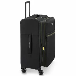 Delsey Paris Weichgepäck|4-Rollen Koffer<Brochant 3 4 Rollen Trolley 67 cm mit Dehnfalte deep black
