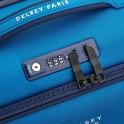 Delsey Paris Weichgepäck Kabinengepäck|4-Rollen Kabinentrolleys<Brochant 3 4 Rollen Kabinentrolley 55 cm meerblau