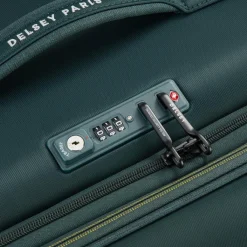Delsey Paris Weichgepäck|4-Rollen Koffer<Brochant 3 4 Rollen Trolley 78 cm mit Dehnfalte kieferngrün