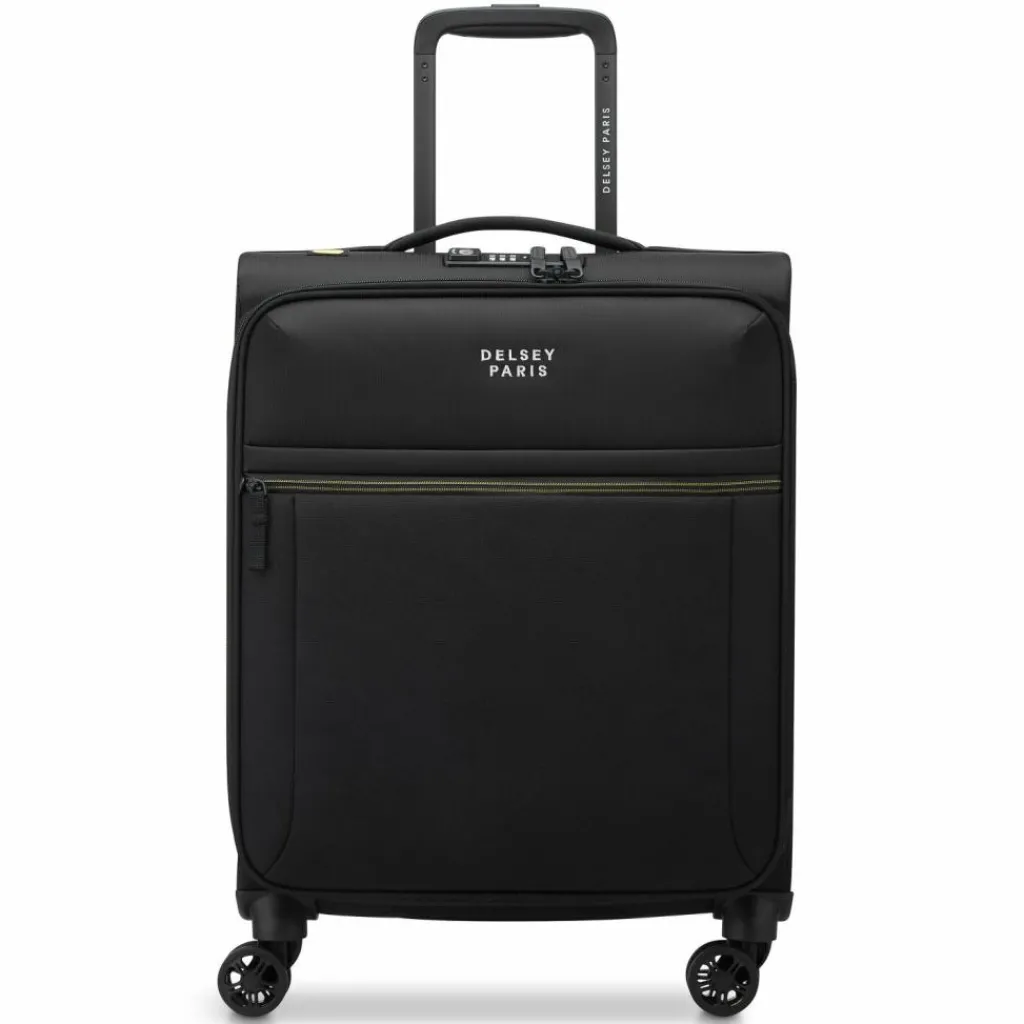 Delsey Paris Brochant 3 4 Rollen Kabinentrolley 55 cm deep black