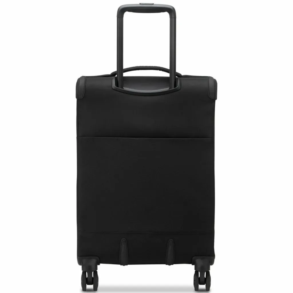 Best Delsey Paris Brochant 3 4 Rollen Kabinentrolley 55 cm mit Dehnfalte deep black