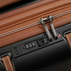 Delsey Paris Hartgepäck Kabinengepäck|4-Rollen Kabinentrolleys<Cadence 4 Rollen Kabinentrolley 55 cm mit Dehnfalte schwarz