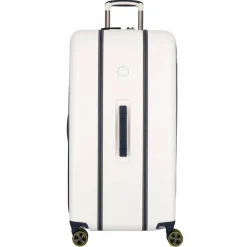 Outlet Delsey Paris Cadence 4 Rollen Trolley 80 cm mit Dehnfalte elfenbein-blau